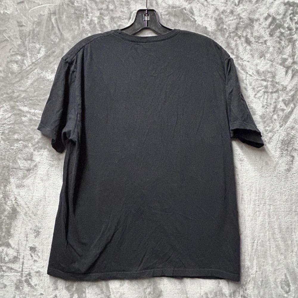 Tupac 2PAC Trust Nobody Graphic T Shirt Men's Black Short Sleeve Rap Tee Large - Picture 3 of 4